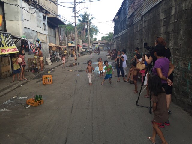 Dans les quartiers défavorisés de Manille