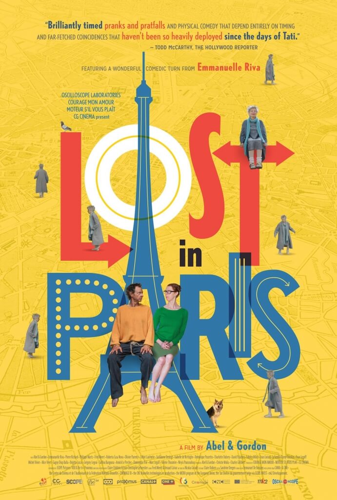 LOST IN PARIS Poster US